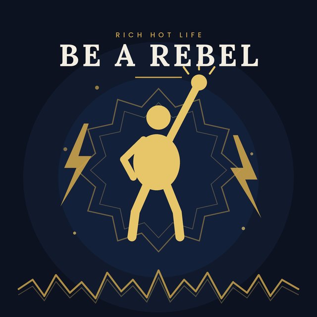 Be a Rebel — cover