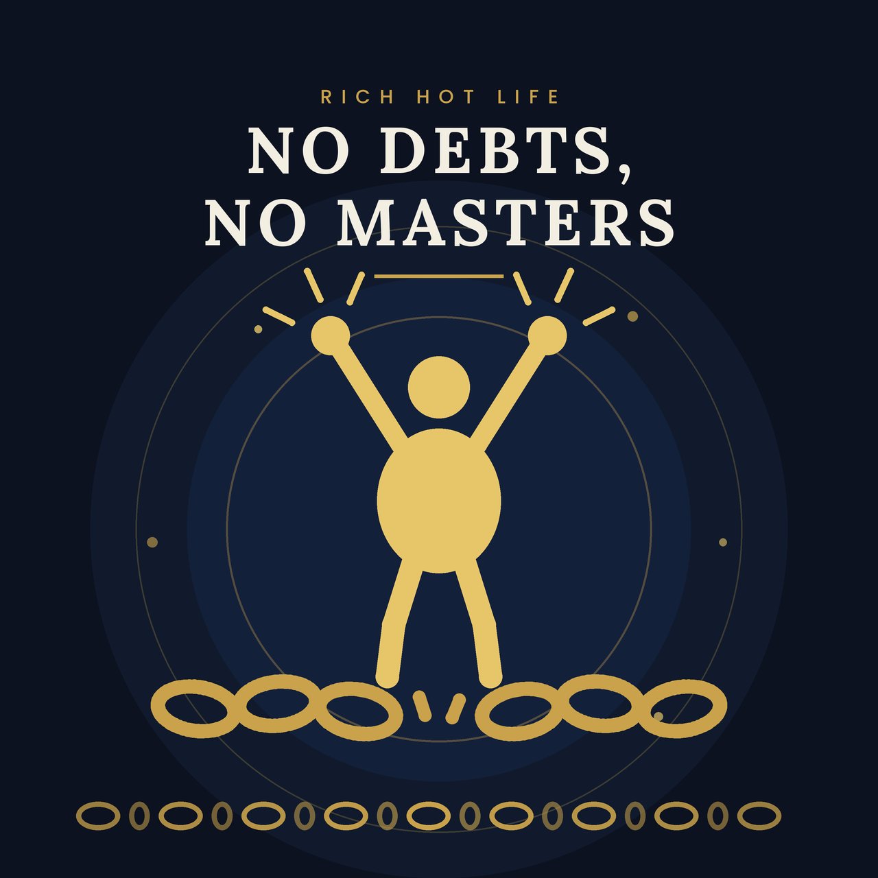 No Debts, No Masters — cover